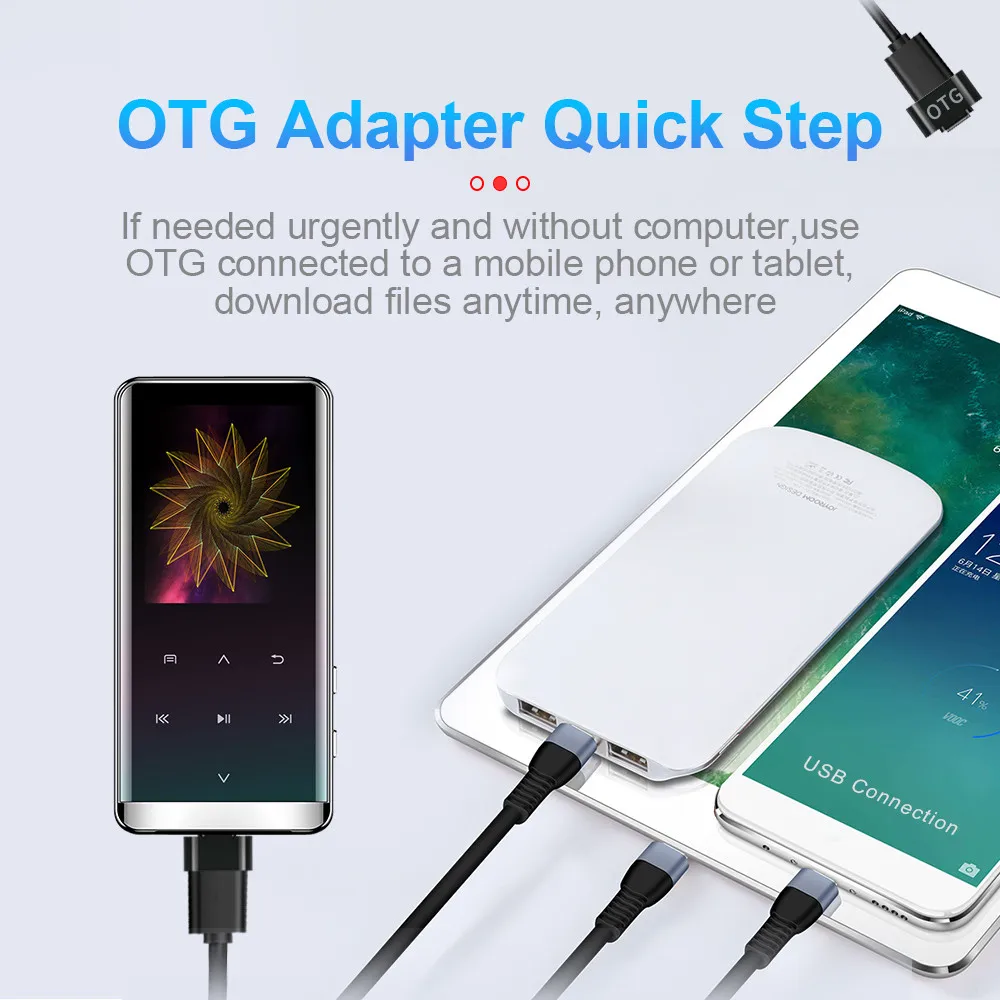 Mp3 плеер с bluetooth 32 ГБ Hi Fi fm радио мини USB спортивные портативные музыкальные