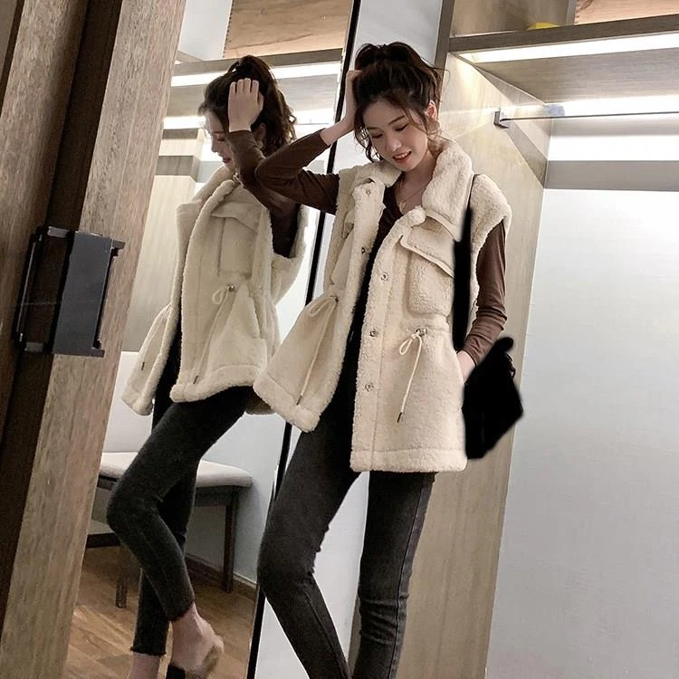 Nuevo chaleco para mujer cálido tanques prendas de vestir chaqueta femenina|Chalecos y - AliExpress