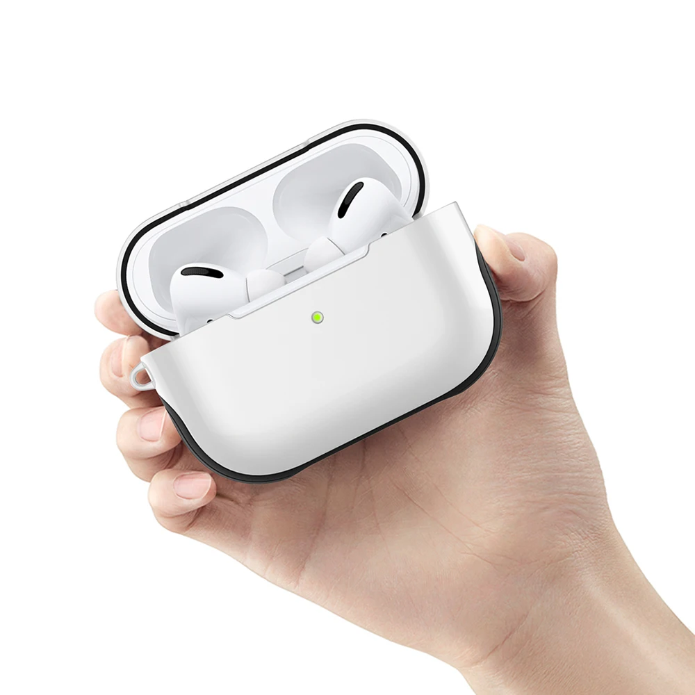 Для Apple AirPods Pro Чехол TPU+ PC роскошный жесткий защитный чехол для наушников чехол Аксессуары для Air Pods Pro Чехол