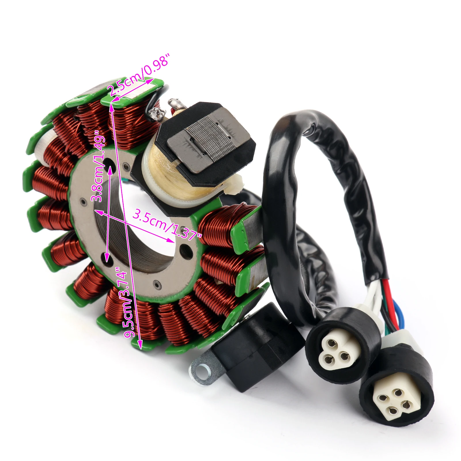 Areyourshop для Yamaha YFM225 Moto-4 1986-1988 YFM250 Moto-4 1989-1991 Магнитный статор мотоцикла катушки 59V-85510-20