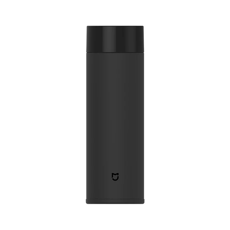 Xiaomi Mijia термос бутылка 350 мл термос чашка портативный из нержавеющей стали Тепловая вакуумная кружка 6 часов сохраняет тепло холодной воды подарок - Цвет: black Thermos Cup