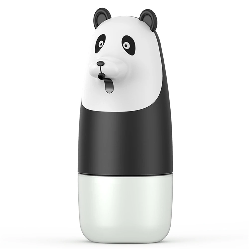 

Lovely Panda Shaped Soap Dispenser Plastic Manual Soap Liquid Box Portable Liquid Soap Holder Refillable Empty Soap Container