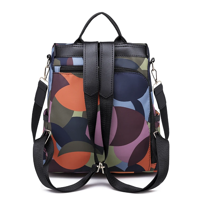 Vfemage Multifunction Backpack Women Waterproof Shoulder Bags Female Anti Theft Backpack Schoolbag for Girls Sac A Dos Mochila