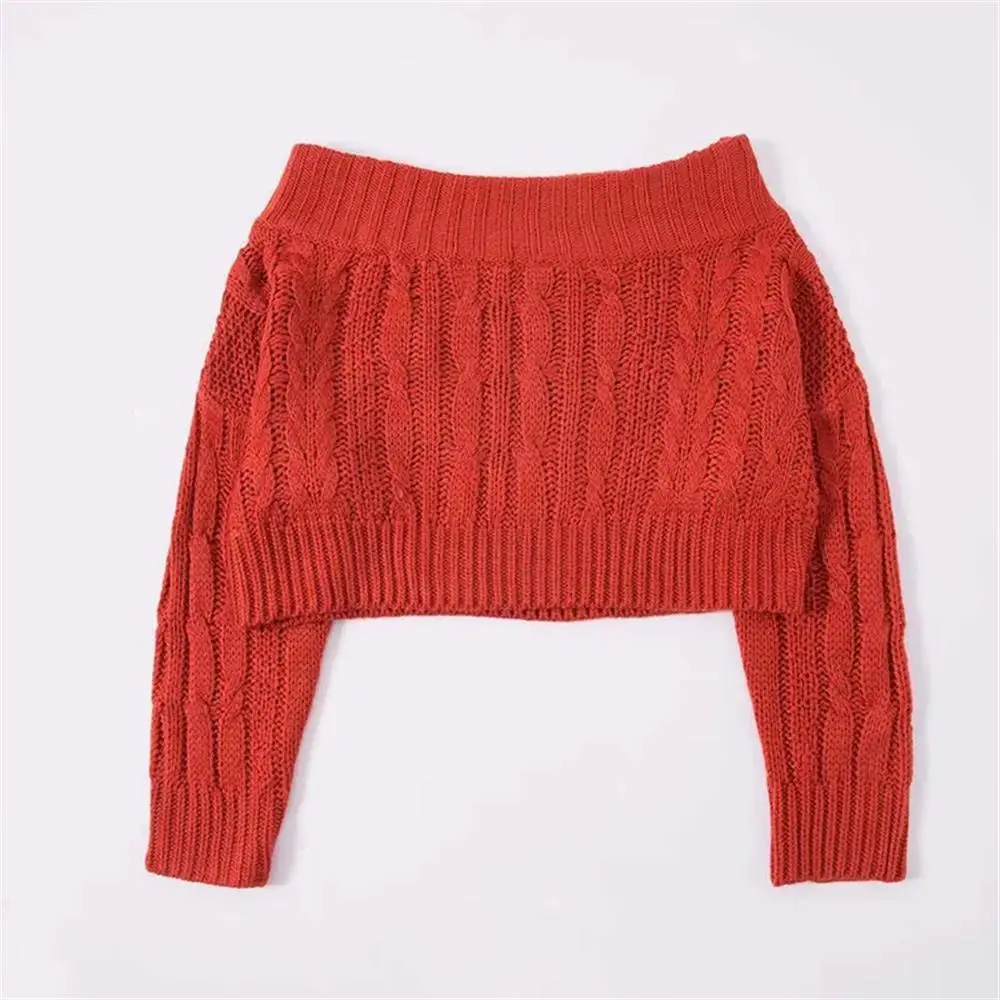 Ladies fashion strapless sweater