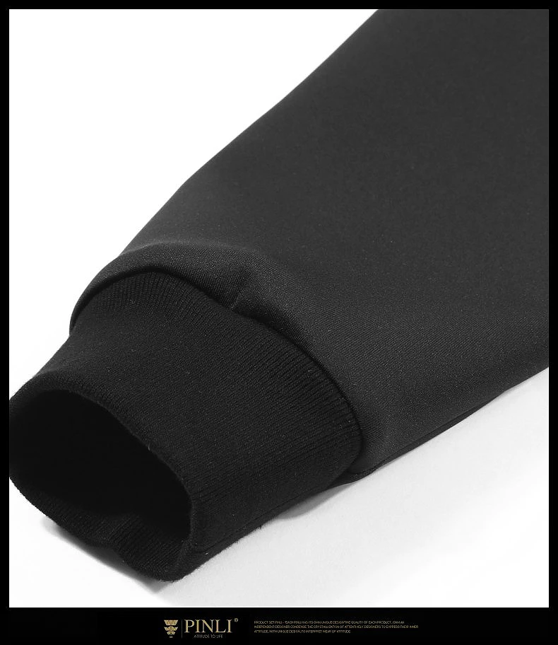 Moletom Moleton Masculino Pinli Full Fall Новая мужская шляпка с вышивкой санитарный гардероб Chao брендовый Топ B193209067