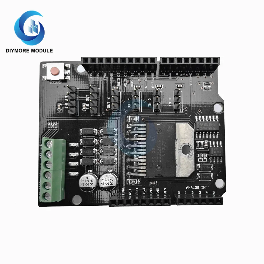 モータードライバーシールド rdzdsi3 arduino-l293d-motor-driver-