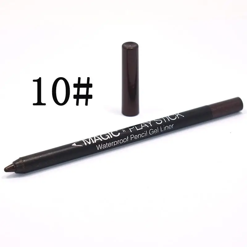 S. f. r цветная перламутровая ручка корректирующий карандаш 12 цветная подводка для глаз перламутровая ручка для теней для век ручка-лайнер с шелковым эффектом Водонепроницаемая TSLM1 - Цвет: 10