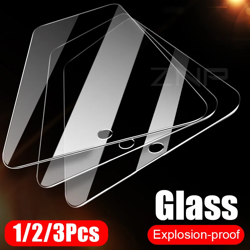 

ZNP 1-3Pcs Tempered Glass Screen Protector For Xiaomi MI 8 9 A2 A3 Lite 9T Pro Glass For Xiaomi CC9 CC9E Glass Protective Film