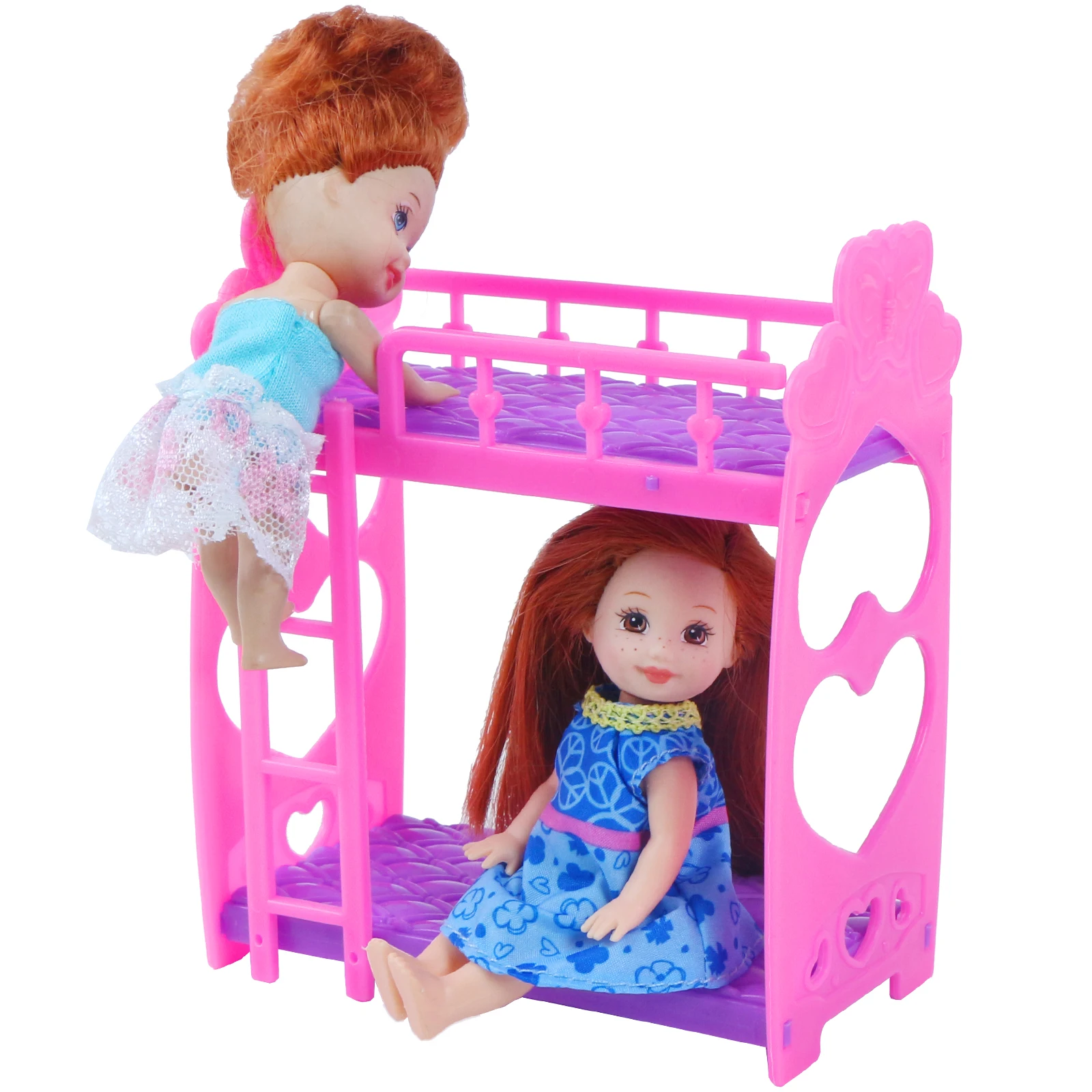 pink and purple dollhouse