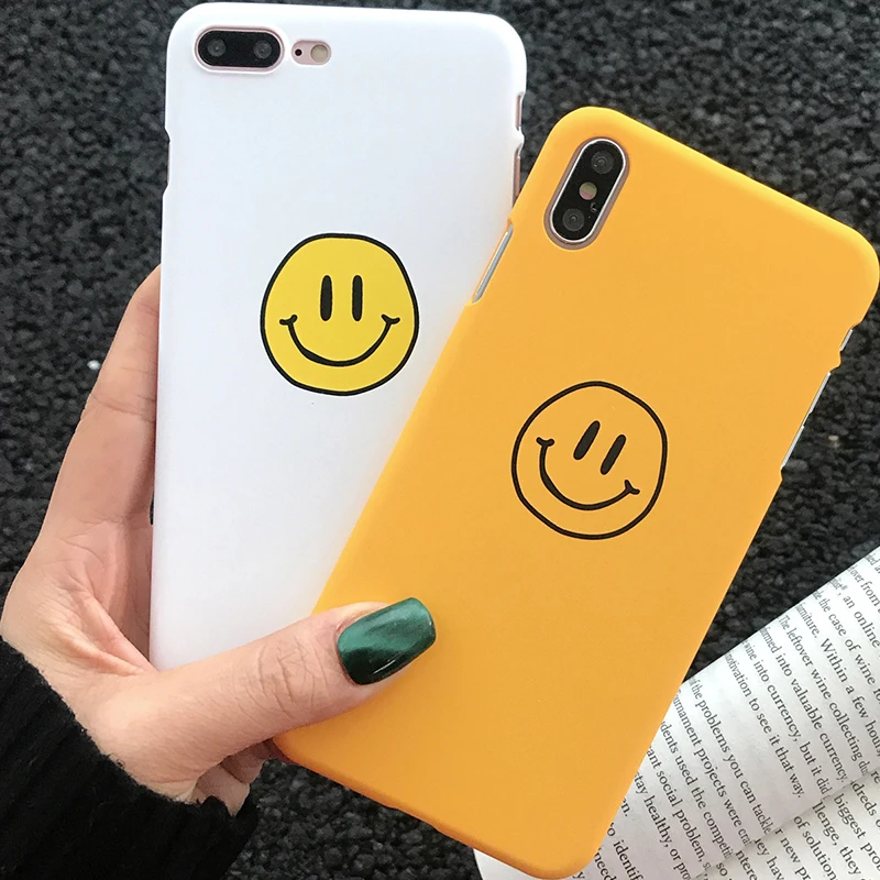 Милый чехол для телефона с изображением улыбки iPhone XR XS Max 6 6S 7 8 Plus X | Мобильные