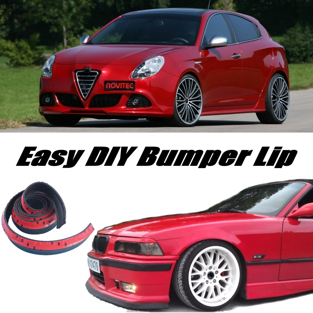 Дефлектор губ для бампера Alfa Romeo Giulietta 940 AR передняя юбка спойлера тюнинга