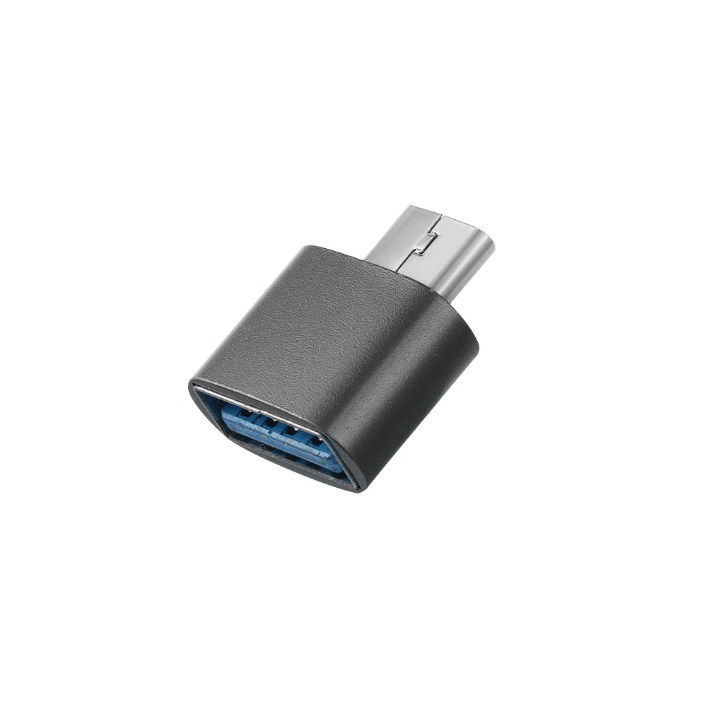 Металлический USB-C 3,1 type C к USB 3,0 адаптер конвертера OTG для смартфонов Android type C OTG адаптер 18*18*9 мм