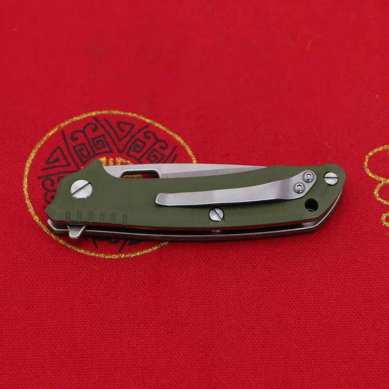 TIGEND 1809 D2 лезвие G10+ стальная ручка Флиппер Складной нож Открытый Отдых Охота выживания Карманные Ножи EDC инструменты