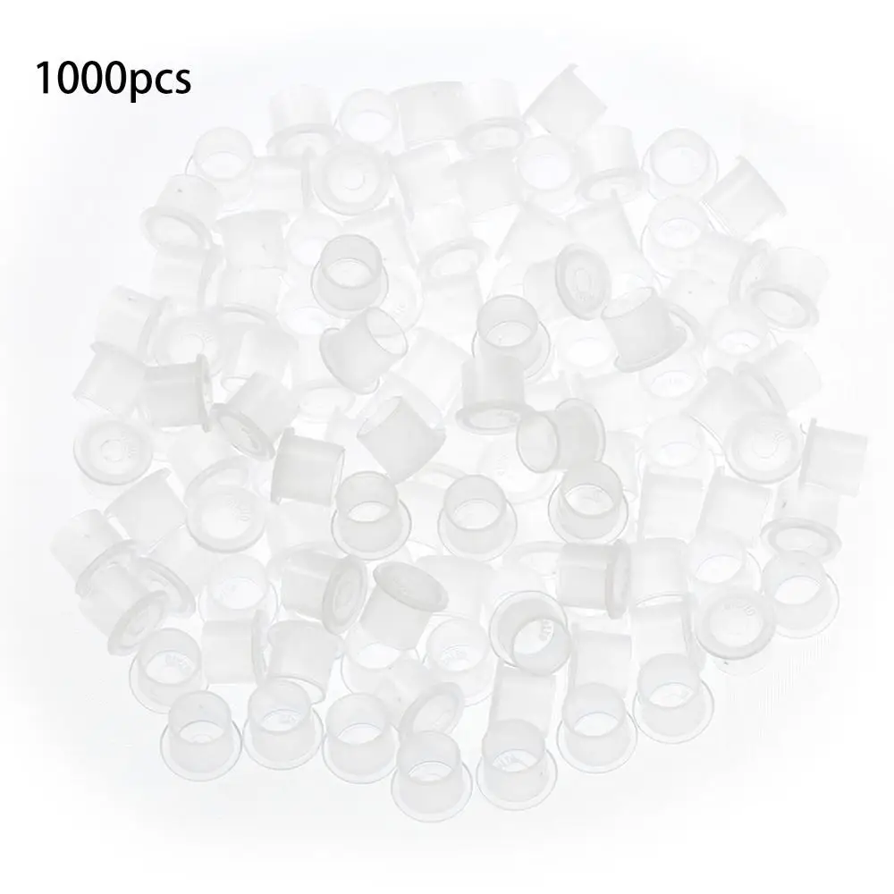 1000 шт. одноразовые колпачки для татуажа 11 мм|permanent makeup accessories|ink cupstattoo ink cups |