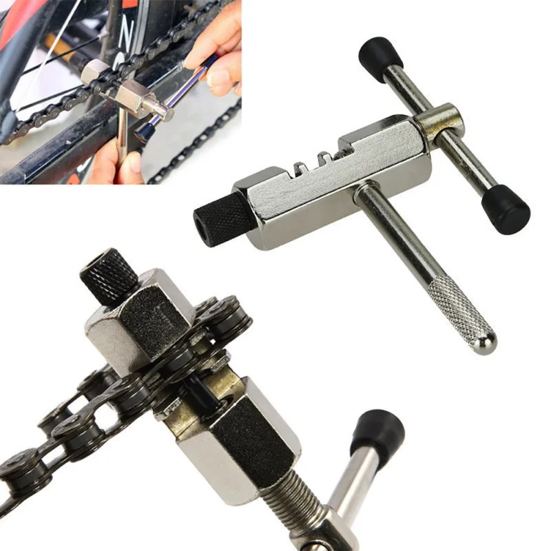 

Bicycle Chain Rivet Repair Tool Breaker Splitter Remove Replace Bike Chain Breaker Universal Repair Chain Cutter Link Remover