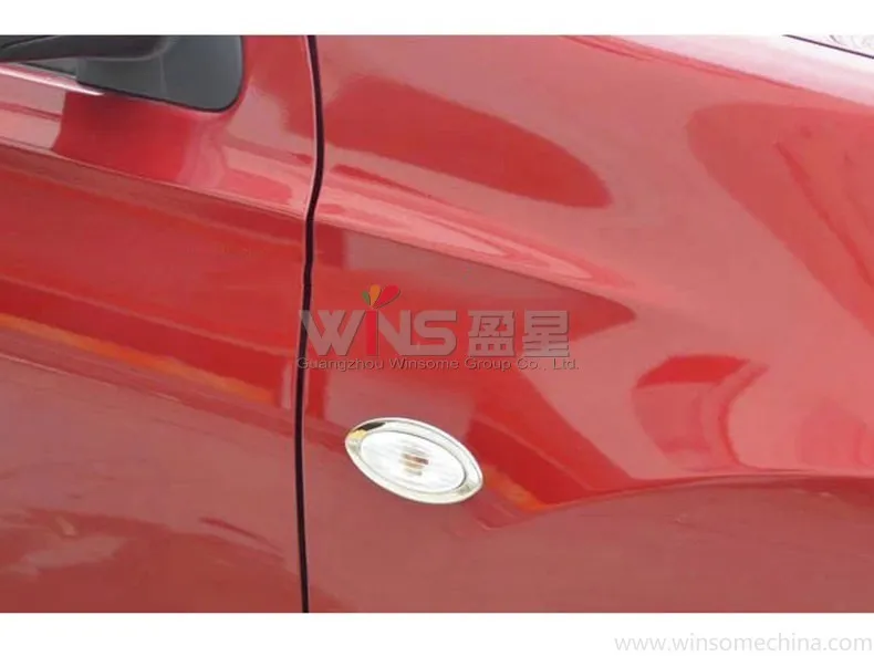Боковая лампа мигалка для Nissan Juke 2011 декоративная накладка из нержавеющей стали 2 3