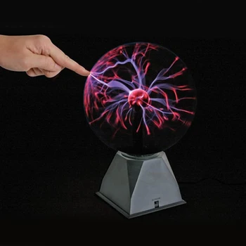 

Plasma Ball Lamp Light Touching Sensitive Nebula Sphere Globe Novelty Toy can CSV