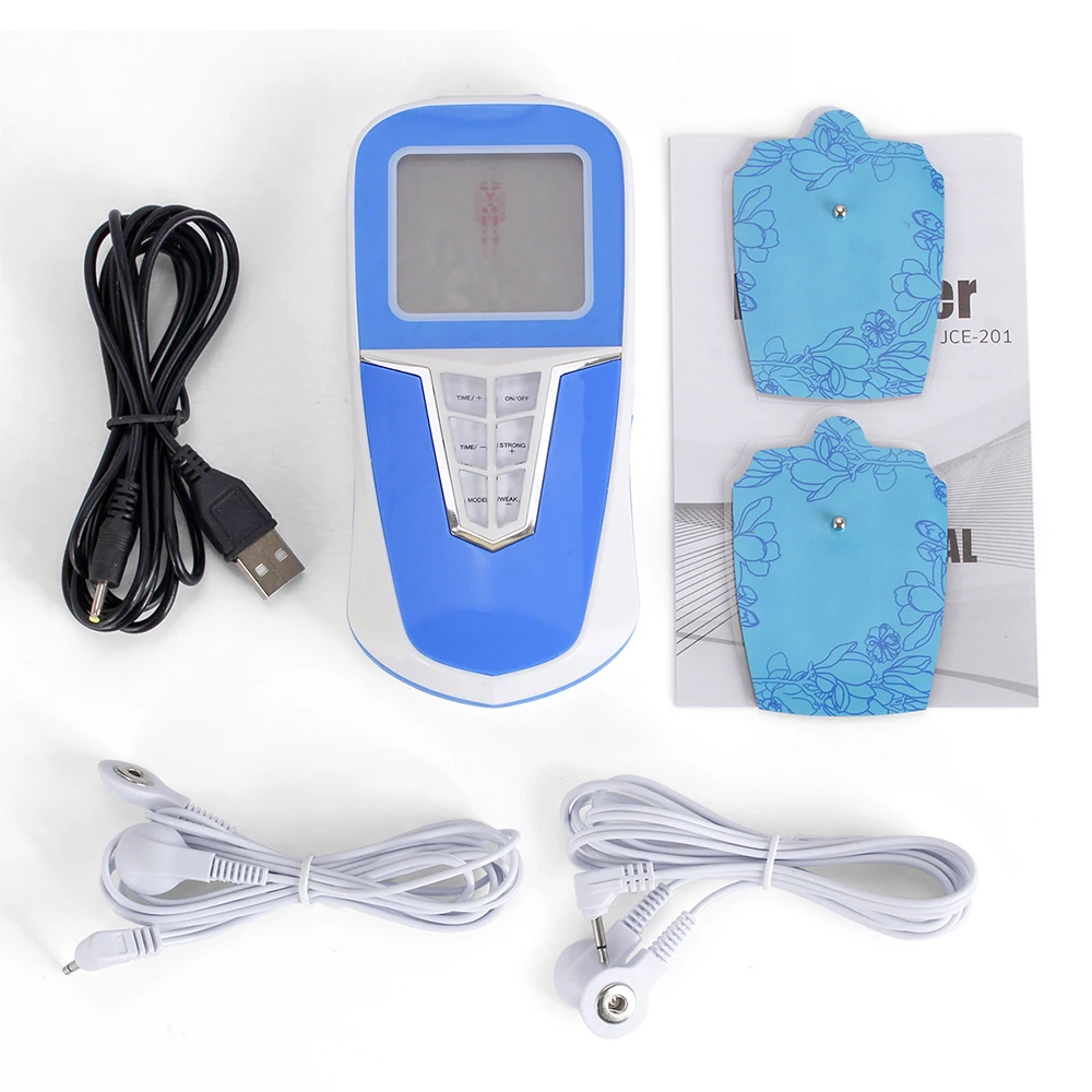 OLIECO USB Перезаряжаемый импульсный массажер электрический мышечный Стимулятор Tens акупунктурная терапия портативный в спине полная боль в теле