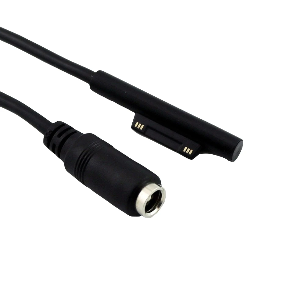 

10x DC Power 5.5x.2.1mm Female Adapter Charger Charging Connector Cable Cord for Microsoft Surface Pro3 15cm