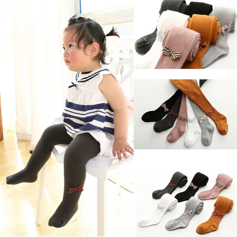 Dropshipping Kids Tights Pantyhose Hosiery 0 5 Years Solid Color Autumn Winter Warm Cotton Tights For Girls Collant Bebe Fille Leggings Aliexpress