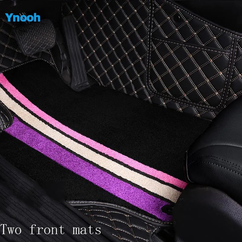 

Ynooh car mat for nissan leaf x trail t30 t31 navara d40 almera n16 primera p12 terrano teana j32 almera classic two car mat