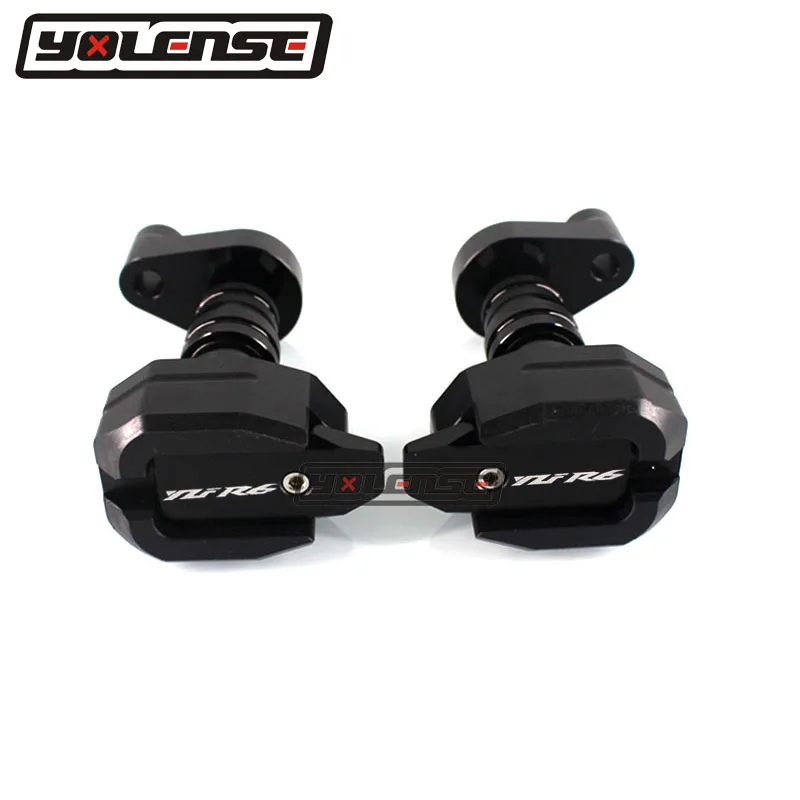 Для YAMAHA YZFR6 YZF-R6 YZF R6 2003 2004 2005 мотоциклетные защита от падения рамка ползунок обтекатель защита от Краш колодки протектор