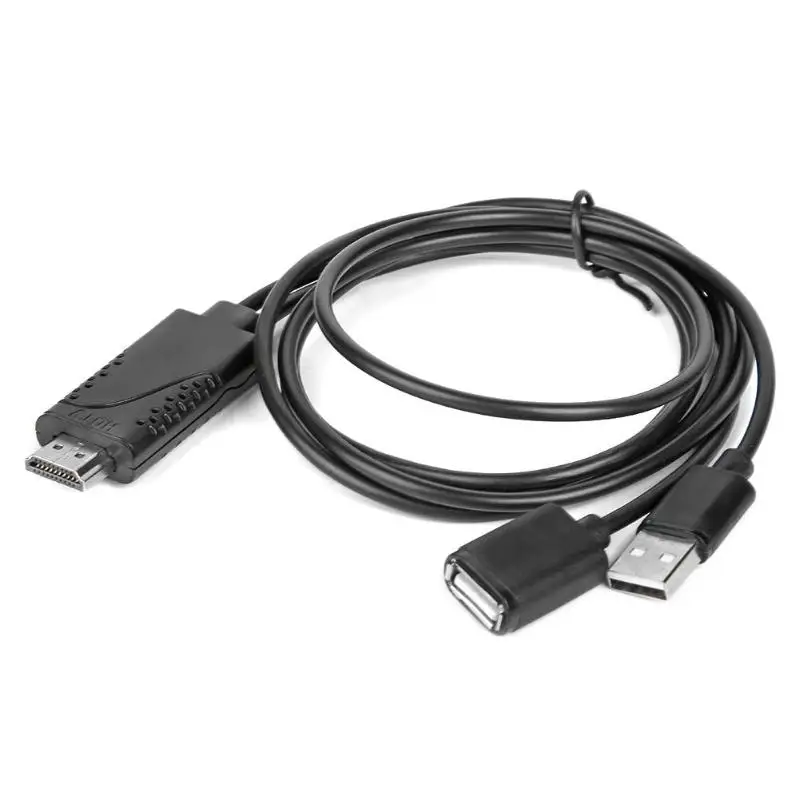 USB Женский к HDMI Мужской 1080P HD ТВ цифровой av-адаптер кабель провод шнур
