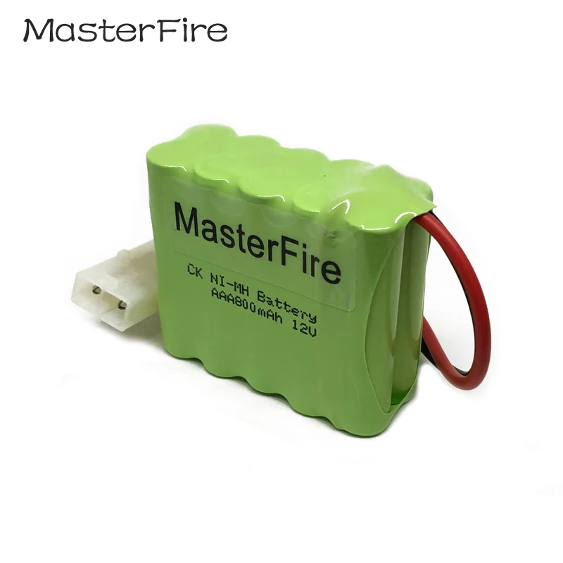 MasterFire 4 упак./лот металл-гидридных или никель 12V 800 мА/ч, никель-металл-гидридного AAA Перезаряжаемые Батарея батарейный блок с Вилки