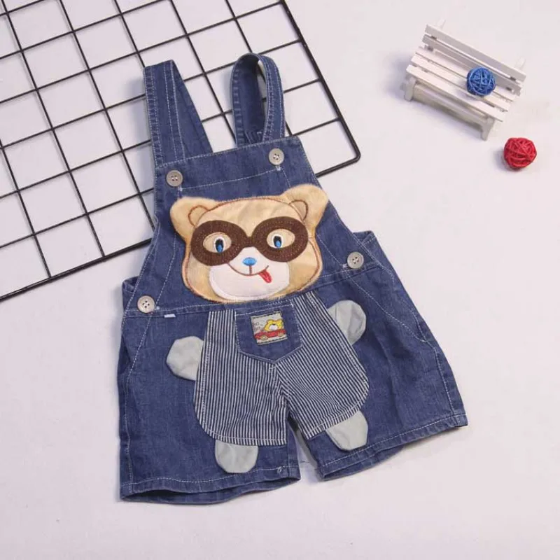 Hilittlekids/Детский комбинезон с вышивкой и бантом, ковбойский комбинезон C 19/L