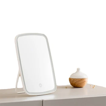 

LED touch Screen Internal Battery Makeup Mirror Table Desktop Makeup Portable LED Lighted Makeup Mirror Cosmetic Hand Mirror