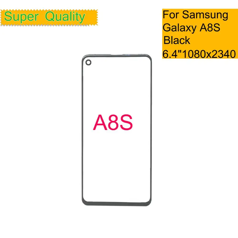 

10Pcs/Lot For Samsung Galaxy A8S G8870 Touch Screen Front Glass Panel LCD Outer Display Lens Replacement