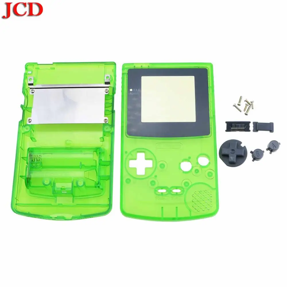 JCD полный корпус оболочка Крышка для nintendo на запчасти для Gameboy DIY игра футляр для GBC Ремонт Часть корпус оболочка Пакет - Цвет: No7