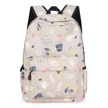 

Preppy Style Fashion Printing Women School Bag Travel Backpack For Girls Teenager Stylish Laptop Bag Rucksack schoolbag