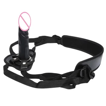 Women's Strap-on Realistic Dildo Pants for Women Strapon Dildos With Rings Women Strapon Harness Belt Adult Games Sex Toys 5