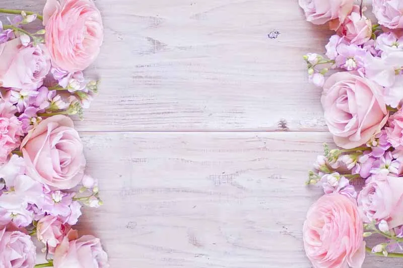 

SHENGYONGBAO Vinyl Custom Photography Backdrops Wood Planks flower Photo Studio Props Photography Background J19511-105