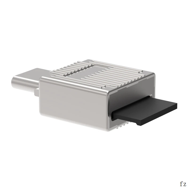 50 шт. usb type C кард-ридер адаптер цинковый сплав USB C кард-ридер TF карта OTG для мобильного телефона планшета ПК