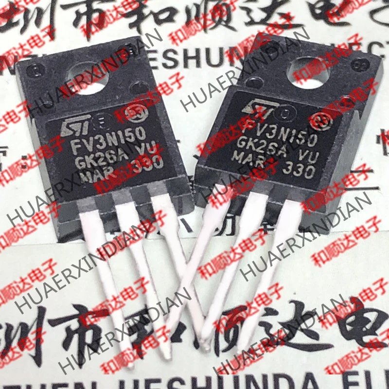 10 шт./лот и STFV3N150 FV3N150 TO-220F 1500V 2.5A