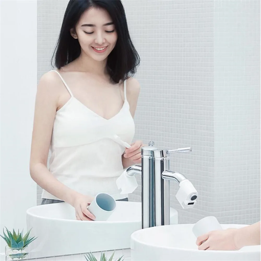 Новое прибытие Xiaomi Мини ZaJia индукционный датчик инфракрасный автоматический диспенсер для экономии воды устройство «умный дом» для ванной для кухни для раковины кран