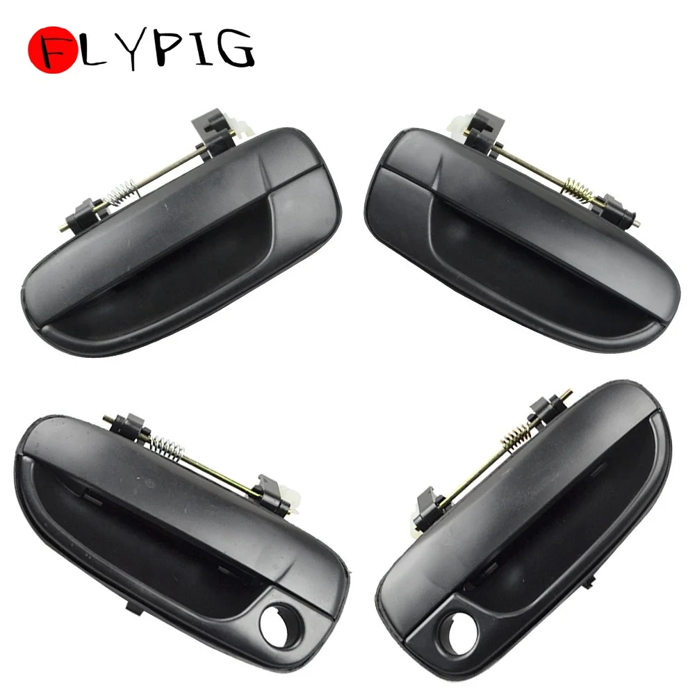 Комплект наружных дверных ручек FL FR RL RR для Hyundai Accent 00-06 4 шт. | Автомобили и