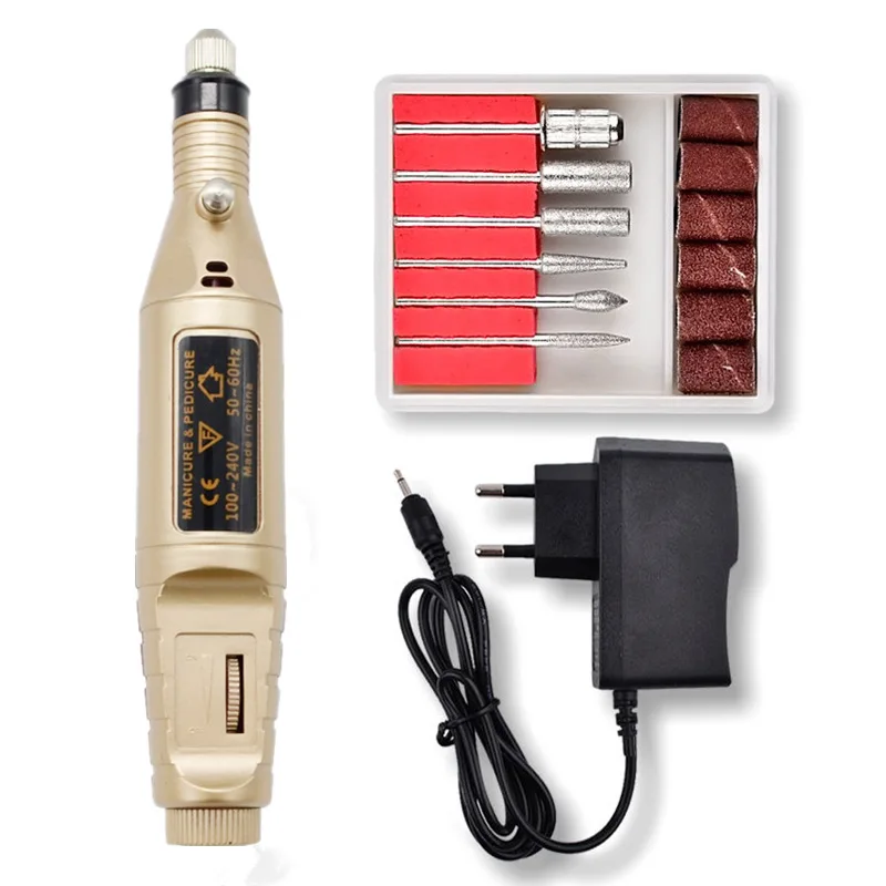 

Nail Polishing Machine Written Pencil Sharpener Exfoliating Polishing Mini Electric Nail Polishing Tool