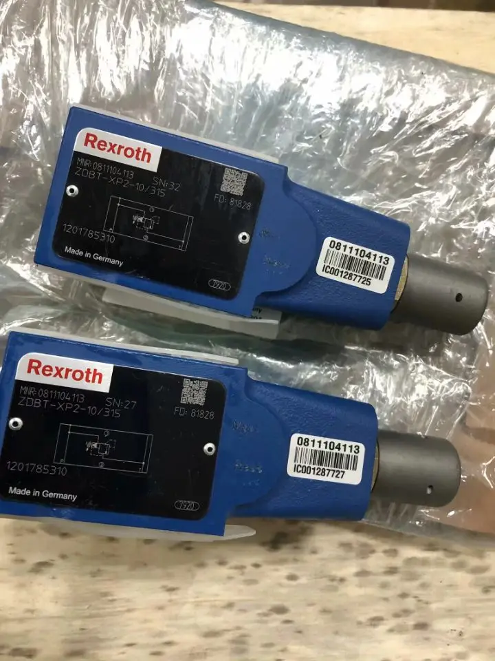 

Rexroth Relief valve MNR: 0811104113 ZDBT-XP2-10/315 Hydraulic valve new original stock made in Germany