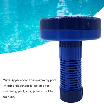 

Swimming Pool Graduated Floating Chlorine Chemical Tablet Dispenser Distributor suitable for swimming pool, hot spring bath pool