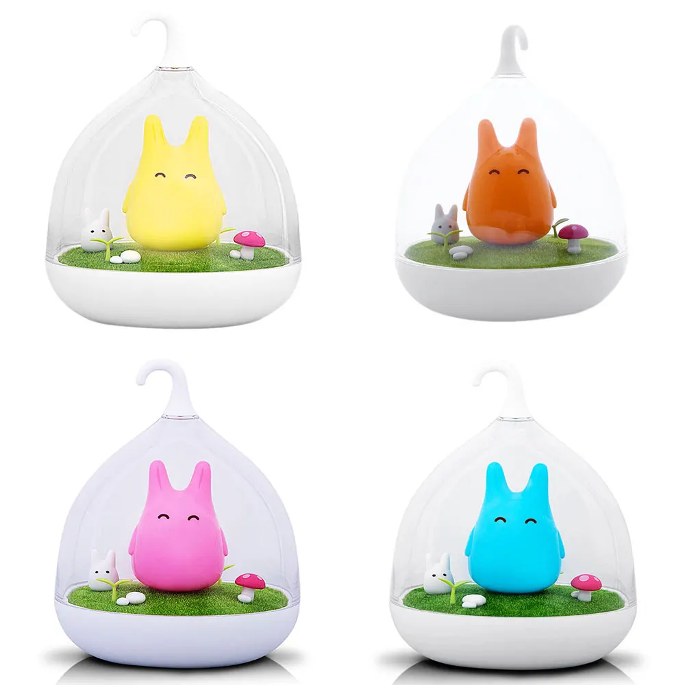 

Totoro USB Touch Sense Bedside Night Lamp Lights For Bedroom Baby Sleep Decor