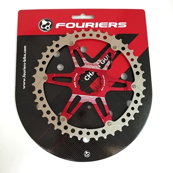 

FOURIERS CR-DX008-SK2 MTB Bike 10 Speed Chain-rings Bicycle Freewheel Steel Aluminum Alloy 40T 42T Tooth Bicycle Chain Wheel