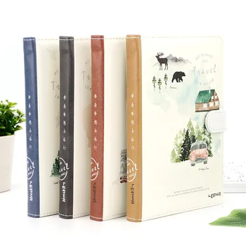 

A5 PU Notebook Paper Planner Bullet Journal Agenda School Diary Note Book Magnetic Buckle Multifunction Student Handbook