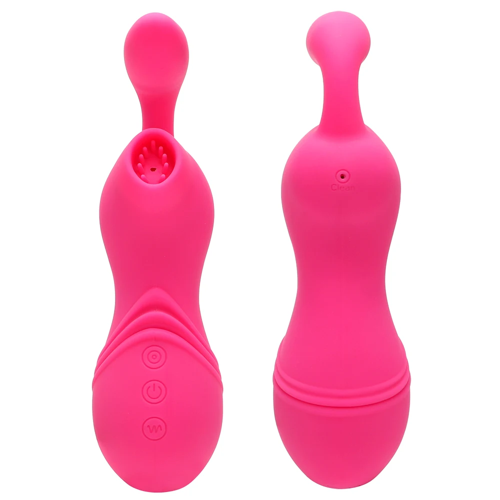 IKOKY интимные игрушки для женщин отсос сосков Секс вибрационный стимулятор клитора Секс оральные ласки на присосках, для клитора Вибратор