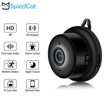 

Smart Home Baby Security WIFI IP Wireless Wide Angle Lens Mini Night Vision Remote Motion Detection CCTV Camera Support TF card