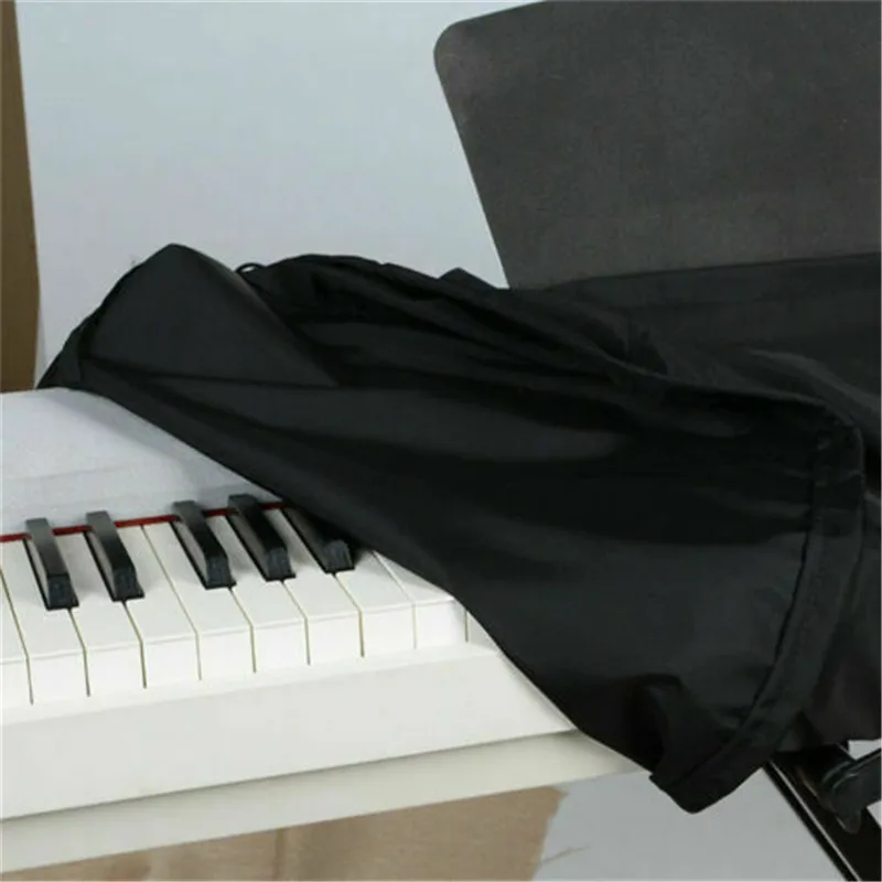 Новое поступление 61/88 ключ электронное пианино пылезащитный чехол для хранения клавиатуры пылезащитный чехол Многофункциональный черный чехол для клавиатуры пианино