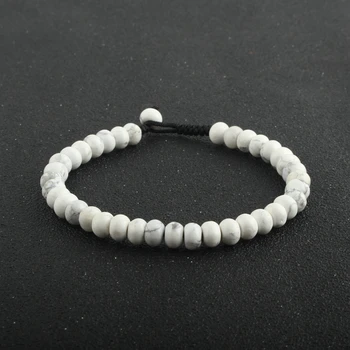 

Natural Stone Bracelet for Men Women Couples Lucky Bracelet Amazonite Tiger Eye Stone Abacus Beads Bracelet Friendship Jewelry