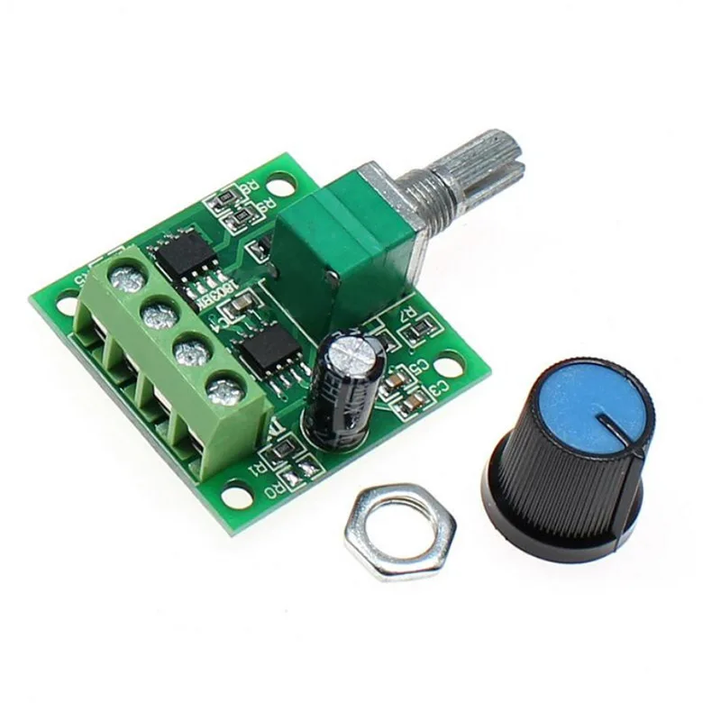 

1pc DC 1.8V -12V 2A PWM Motor Speed Controller Regulator Low Voltage Fan Speed Control Switch PWM Adjustable Drive 5V 12V
